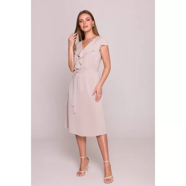  Obleka STYLOVE S411 BEŽ 
