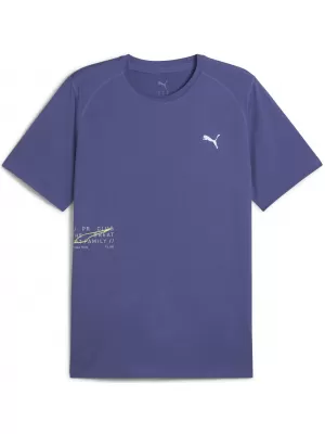 Srajca PUMA EVERYDAY KNIT PERF SS TEE? M 526631_46 MODRI ​​KRISTAL