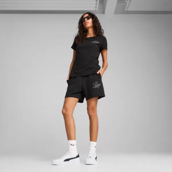  Srajca PUMA ESS SCRIPT TEE 684982-01 ČRN 