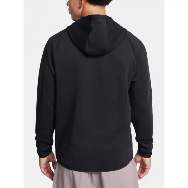  Moški pulover UNDER ARMOUR UNSTOPPABLE FLC HD EU 1389350-001 ČRNA 