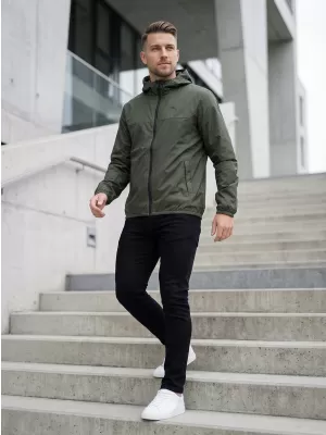 Moška vetrovka PUMA ESS REGULAR WINDBREAKER 684625-70 ZELENA