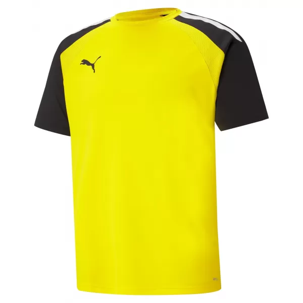  Srajca PUMA TEAMPACER JERSEY 704919_07 KIBERNETSKA RUMENA/ ČRNA/ BELA 