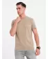 Srajca OMBRE OM-TSWT-0201 TEMNO BEŽ