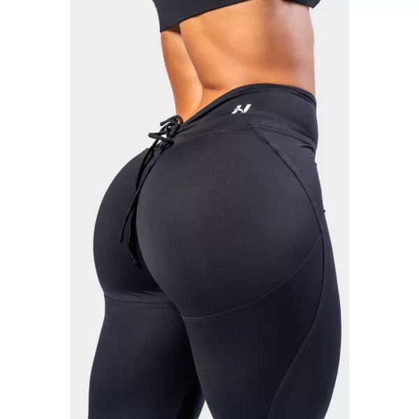  Oblikovalne pajkice z vezalkami STRONG BEAUTY 426 BLACK Nebbia 