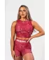 Crop top ROUGH GIRL 617 RDEČA Nebbia