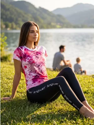 Ženska premium funkcionalna majica ALTISPORT VOJ/ALW055TR01 ROZA