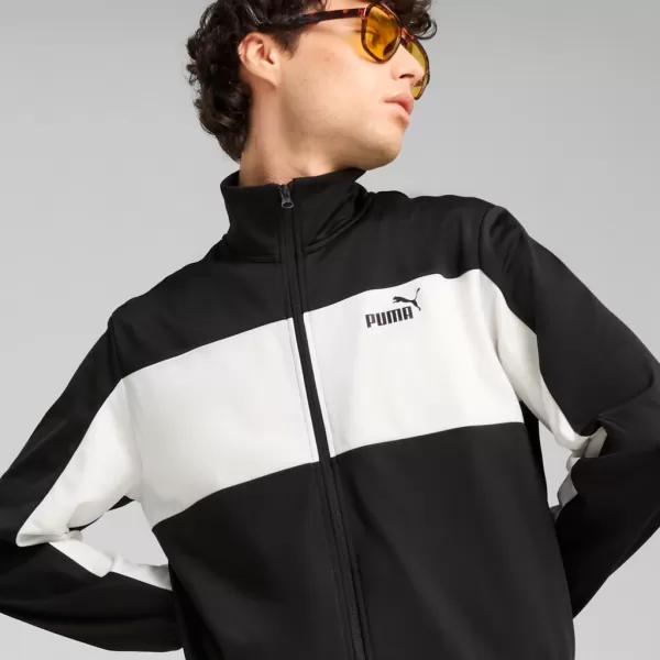  Moški komplet PUMA POLY COLORBLOCK SUIT 687304-01 ČRNA 
