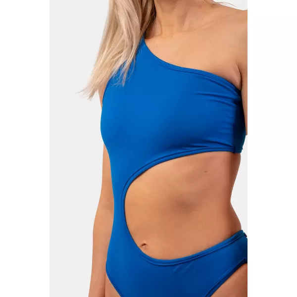  Asimetrični monokini na eno ramo 459 MODRA Nebbia 