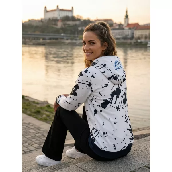  Ženski vrhunski funkcionalni pulover ALTISPORT VOJ/ALW036SL/MI01 ABSTRAKCIJA 