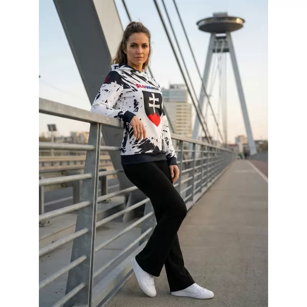  Ženski vrhunski funkcionalni pulover ALTISPORT VOJ/ALW036SL/MI01 ABSTRAKCIJA 