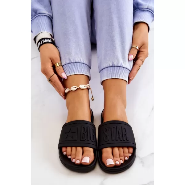  Modni ženski natikači BIG STAR DD274A271 BLACK Big Star Shoes 