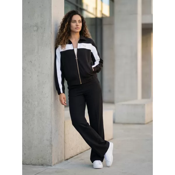  Ženska jakna PUMA T7 RELAXED TRACK JACKET 632137-01 ČRN 