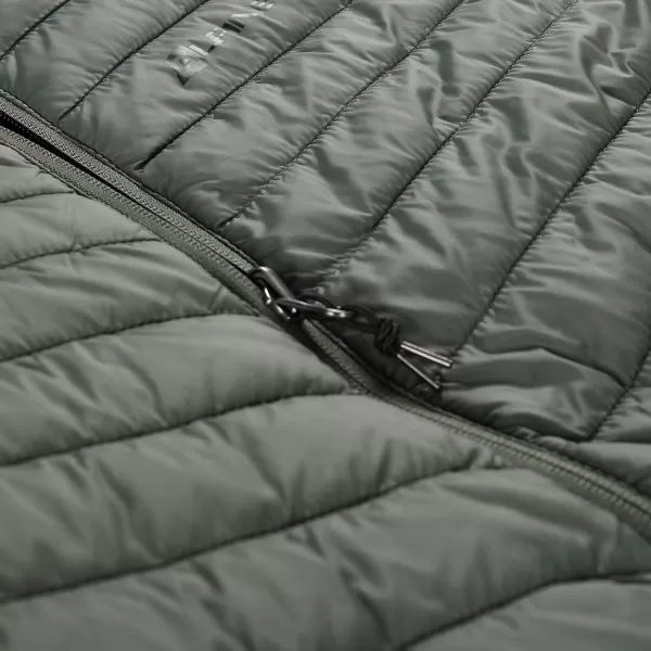  Moška dvostranska jakna ALPINE PRO EROM ZELENA 
