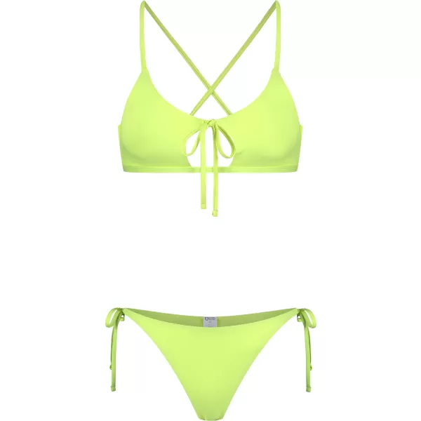 Ženski bikini - zgornji del NORDBLANC NBSSS8211 RUMENA 