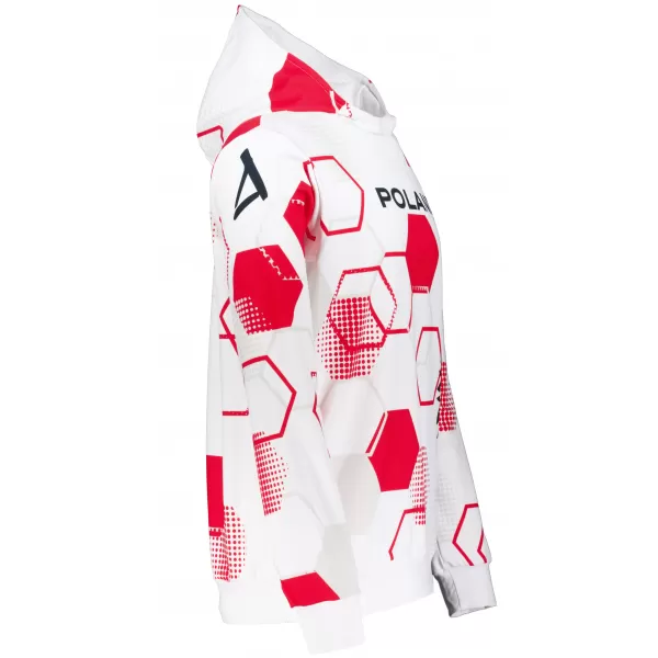  Moški vrhunski funkcionalni pulover ALTISPORT VOJ/ALM036PL/MI01 HEKSA-WHT 