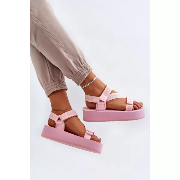  Ženski sandali BIG STAR NN274A533 PINK Big Star Shoes 