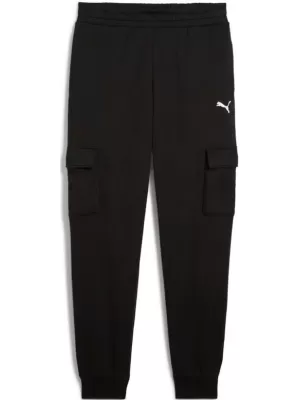 Moške trenirke PUMA ESS CARGO PANTS FL CL 682656-01 ČRNA