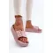 BIG STAR Ženski natikači NN274A663 PINK Big Star Shoes