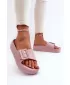 BIG STAR Ženski natikači NN274A663 PINK Big Star Shoes