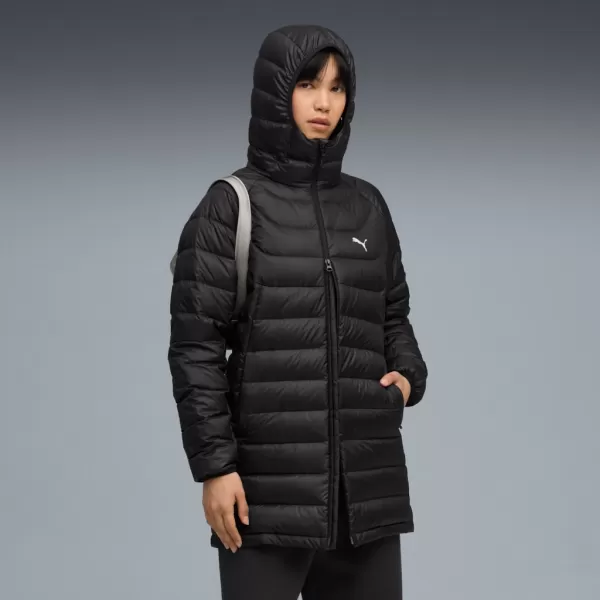  Ženska jakna PUMA PACKLITE HOODED DOWN COAT 685235-01 ČRNA 