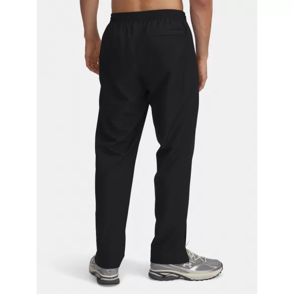 Moške športne hlače UNDER ARMOUR RIVAL WVN WINDBREAKER PN 1390150-001 ČRNA 