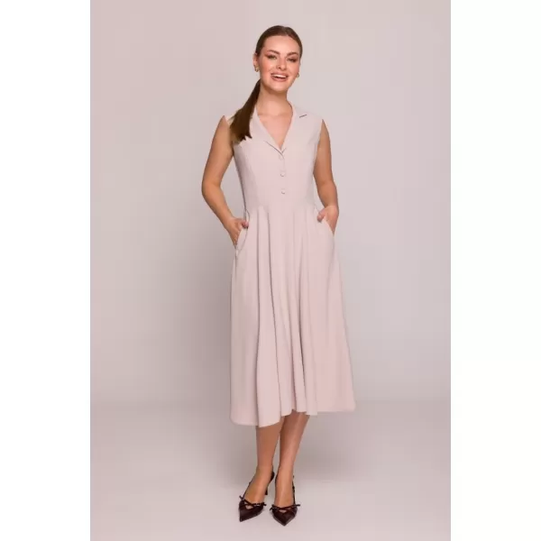  Obleka STYLOVE S409 BEŽ 