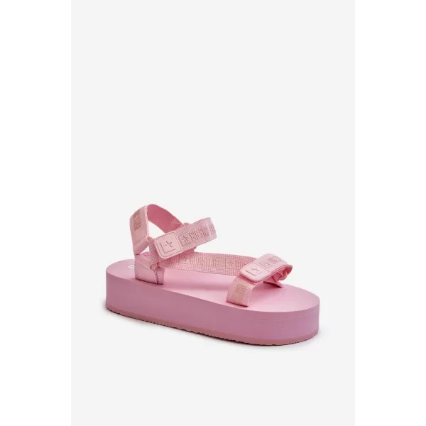  Ženski sandali BIG STAR NN274A533 PINK Big Star Shoes 