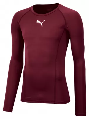 Srajca PUMA LIGA BASELAYER TEE LS 655920_09 CORDOVAN