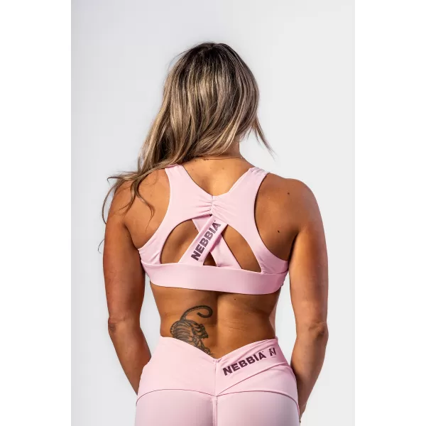  Športni modrček STRONG BEAUTY 424 ROZA Nebbia 