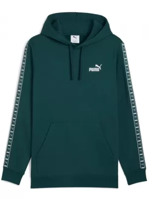 Moški pulover PUMA ESS TAPE HOODIE FL 684675-75 ZELENA