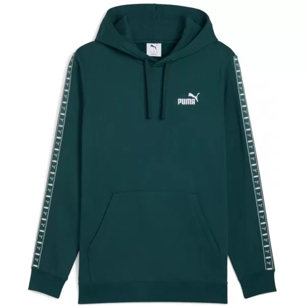  Moški pulover PUMA ESS TAPE HOODIE FL 684675-75 ZELENA 