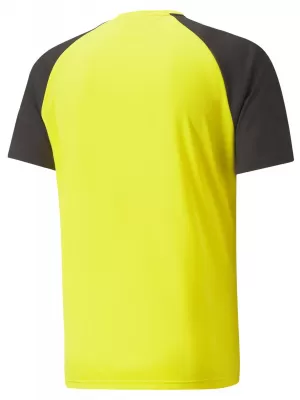 Srajca PUMA TEAMPACER JERSEY 704919_07 KIBERNETSKA RUMENA/ ČRNA/ BELA