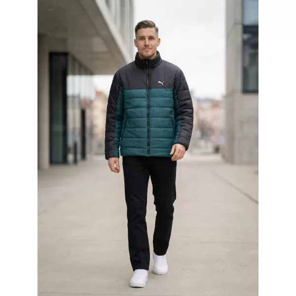 Moška jakna PUMA ESS PADDED JACKET 685210-75 ZELENA 
