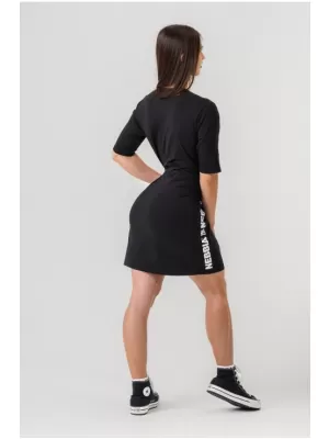 Oversized majica s kratkimi rokavi CLUB 594 BLACK Nebbia