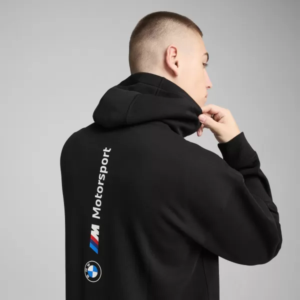 Moška jopica PUMA BMW MMS ESS+ FZ HDED JACKET 630629_01 PUMA ČRNA 