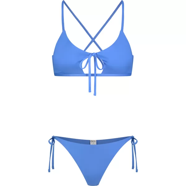  Ženski bikini - zgornji del NORDBLANC NBSSS8211 MODRO 
