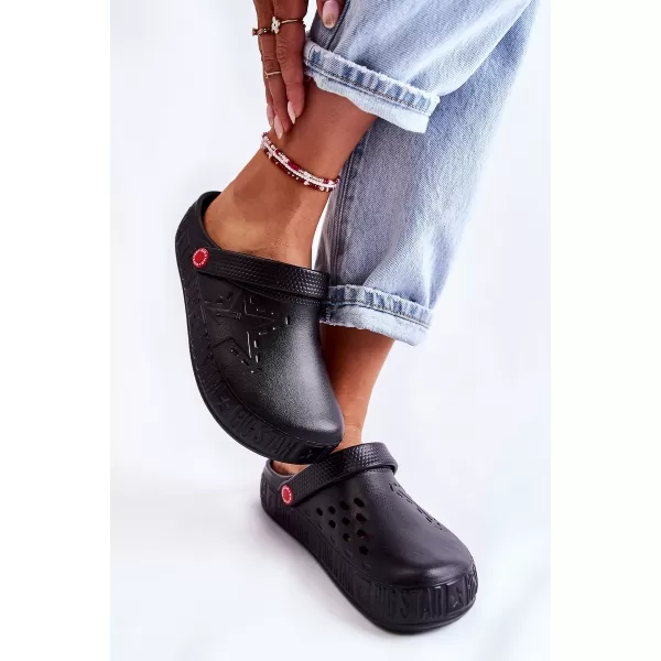  Ženski natikači BIG STAR II275001 BLACK Big Star Shoes 