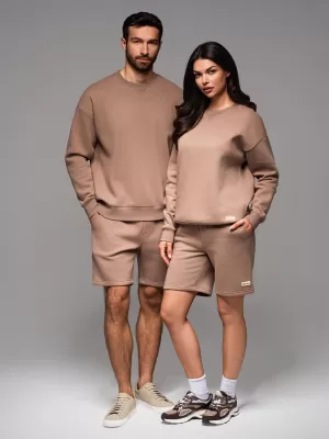 Trenirka + kratke hlače OMBRE Z108 RJAVA