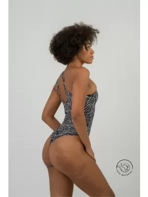 FORTALEZA Monokini - zebra 735 BELA Nebbia