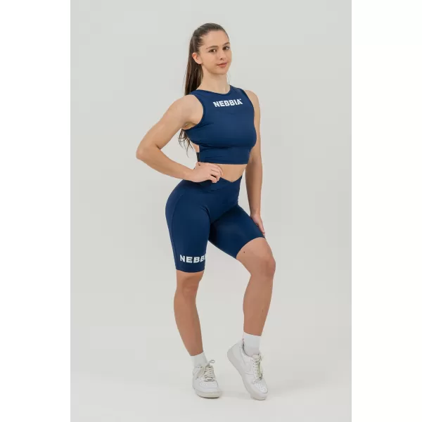  SNATCHED 614 TEMNO MODRE pajkice Nebbia z 9-palčnim visokim pasom 