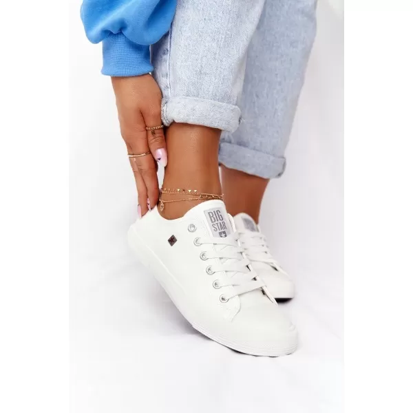  Ženske superge BIG STAR V274869 WHITE Big Star Shoes 
