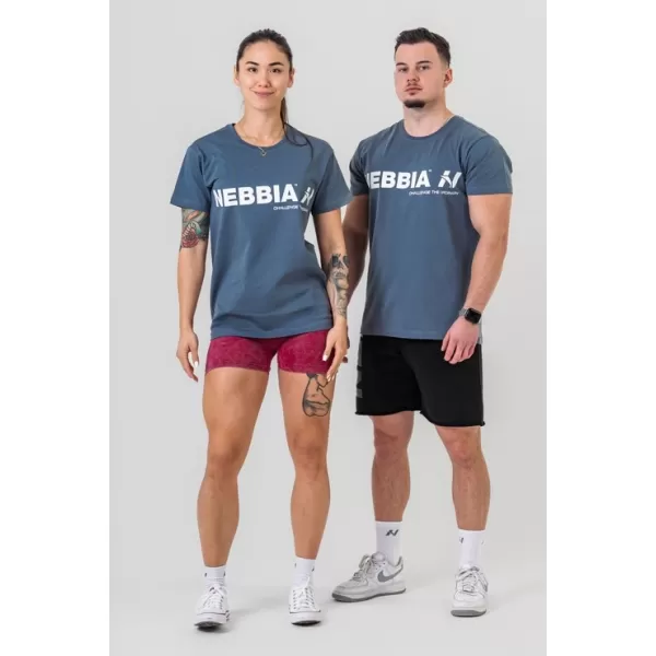  Majica s kratkimi rokavi GYM ESSENTIALS 380 GREY Nebbia 