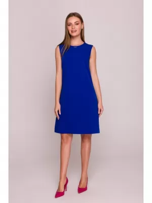 Obleka STYLOVE S408 KRALJEVSKO MODRA