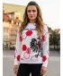 Ženski vrhunski funkcionalni pulover ALTISPORT VOJ/ALW036PL/MI01 HEKSA-WHT