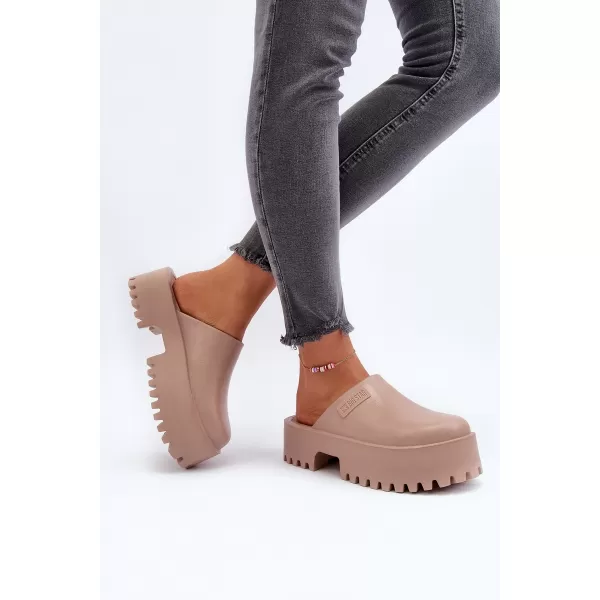  Ženski natikači BIG STAR NN274016 BEŽ Big Star Shoes 