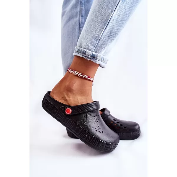  Ženski natikači BIG STAR II275001 BLACK Big Star Shoes 