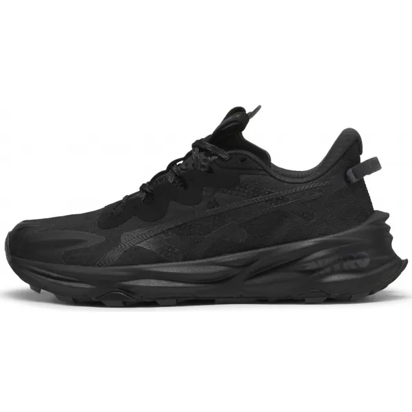  Moški čevlji PUMA FAST-TRAC NITRO 3 379786_08 FLAT DARK GRAY/ RAVNO TEMNO SIVA/PUMA ČRNA 
