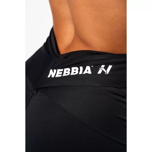  Kratke hlače za oblikovanje s pasom v obliki črke V STRONG BEAUTY 428 BLACK Nebbia 