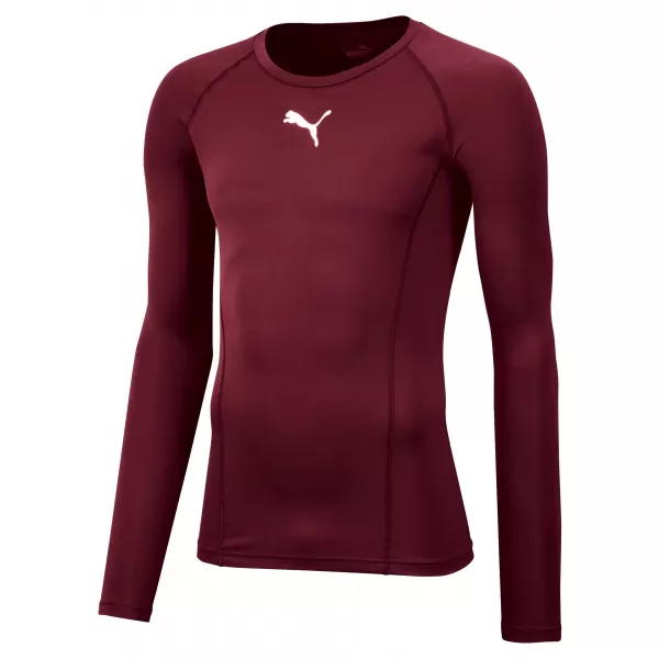  Srajca PUMA LIGA BASELAYER TEE LS 655920_09 CORDOVAN 