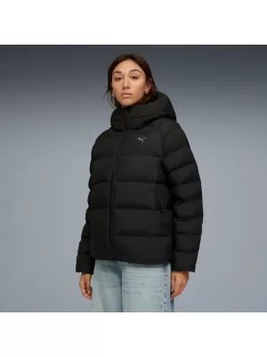 Ženska jakna PUMA MONO HOODED JACKET 688385-01 ČRNA